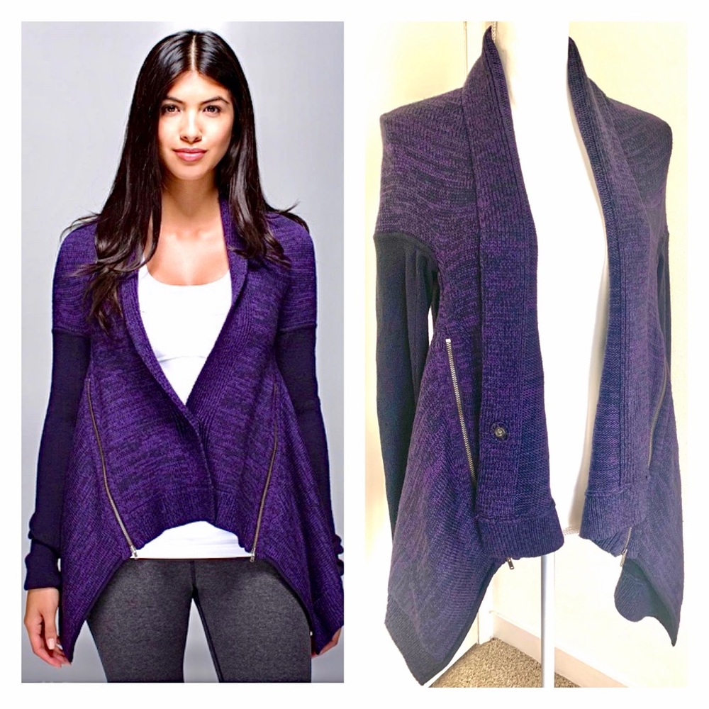Lululemon Wrap It Up Sweater Size 8